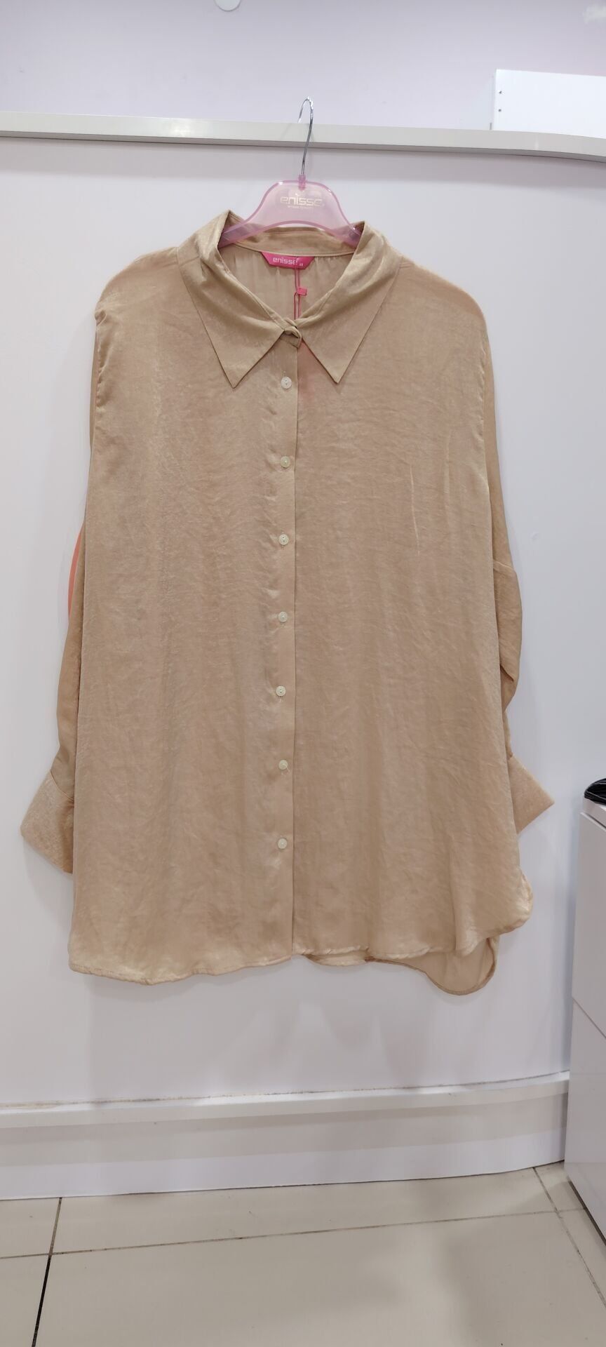 Büyük beden şık gömlek