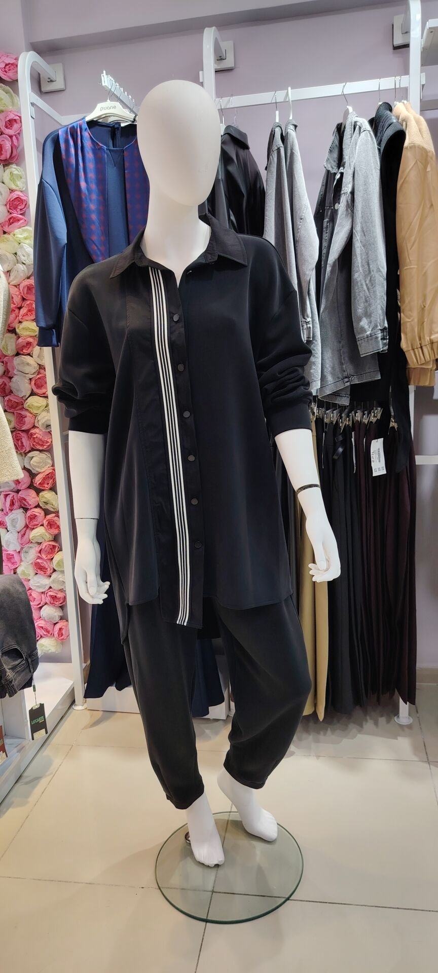 Paraşüt detaylı ikili takım