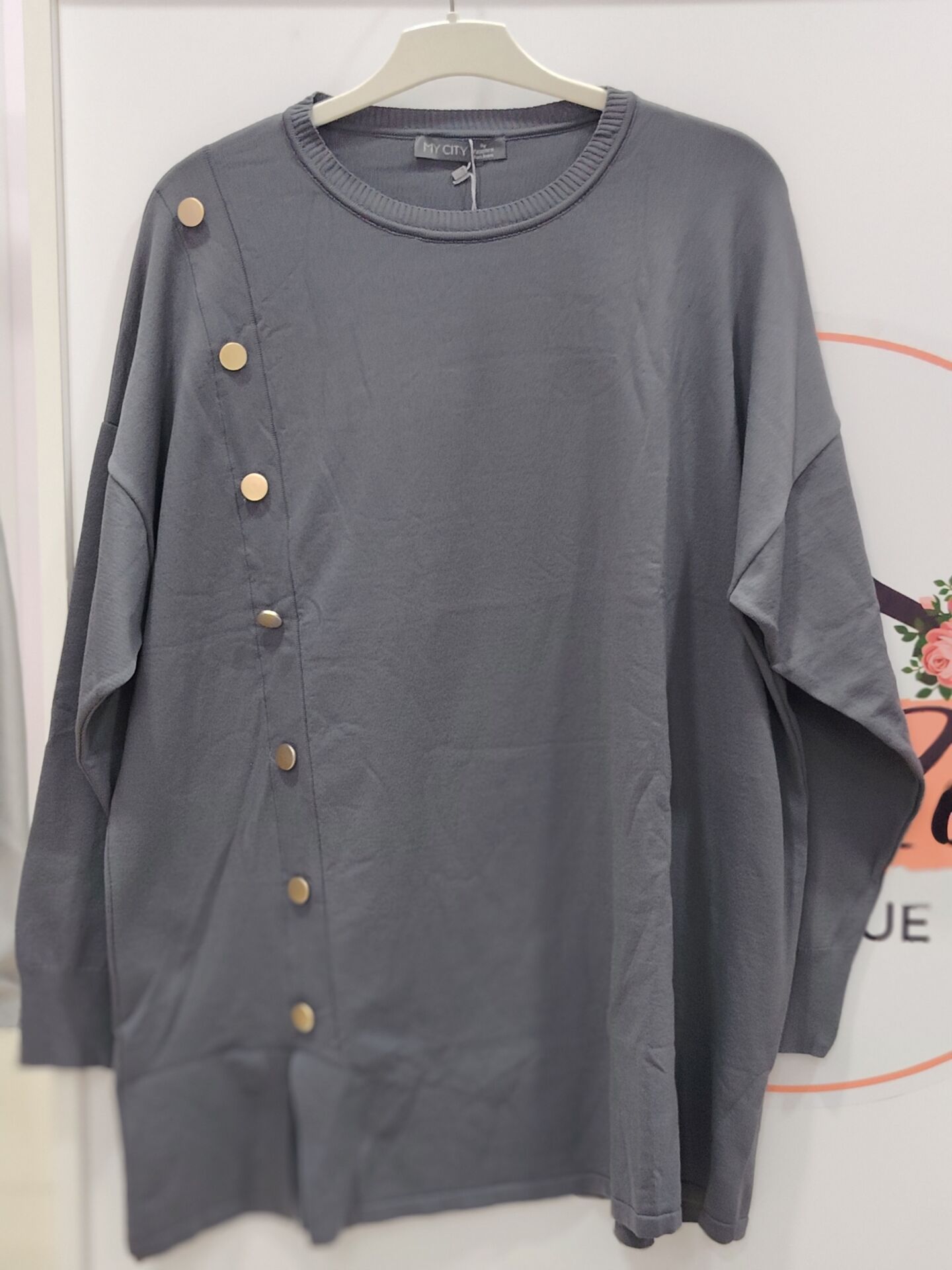 Merserize triko tunik